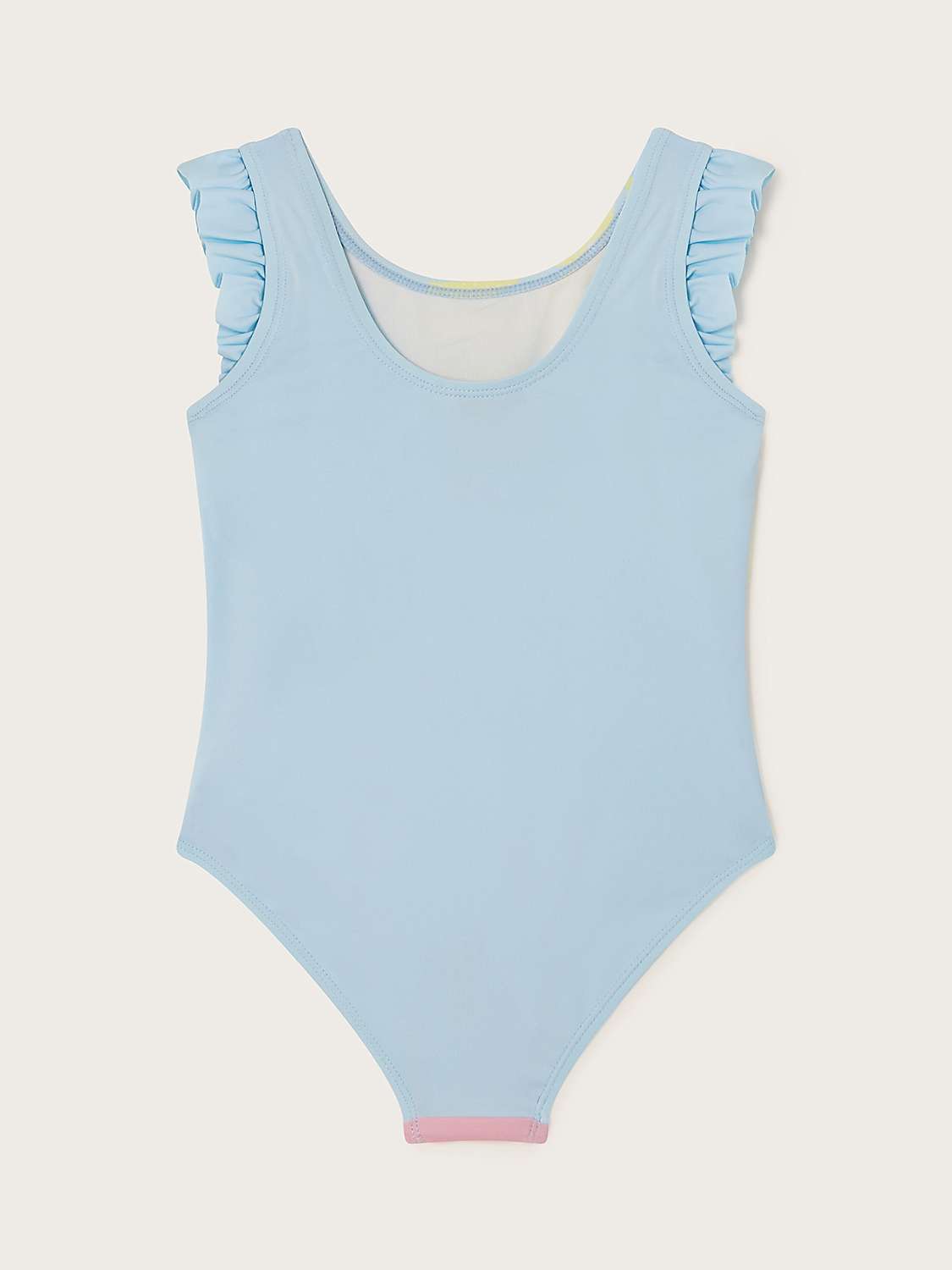 Buy Monsoon Baby Sunshine Swimsuit, Blue Online at johnlewis.com