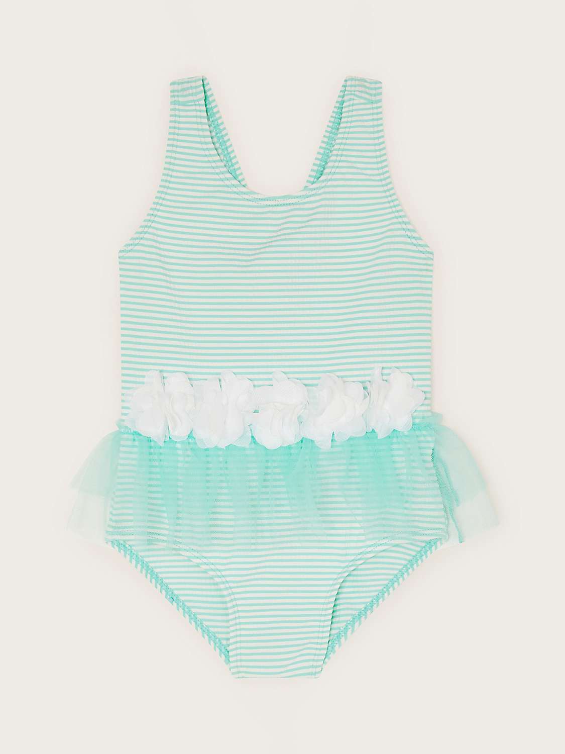 Buy Monsoon Baby Seersucker Swimsuit, Mint Online at johnlewis.com