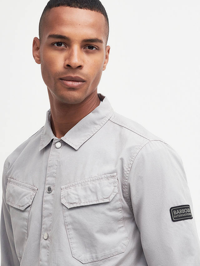 Barbour International Gear Overshirt, Grey