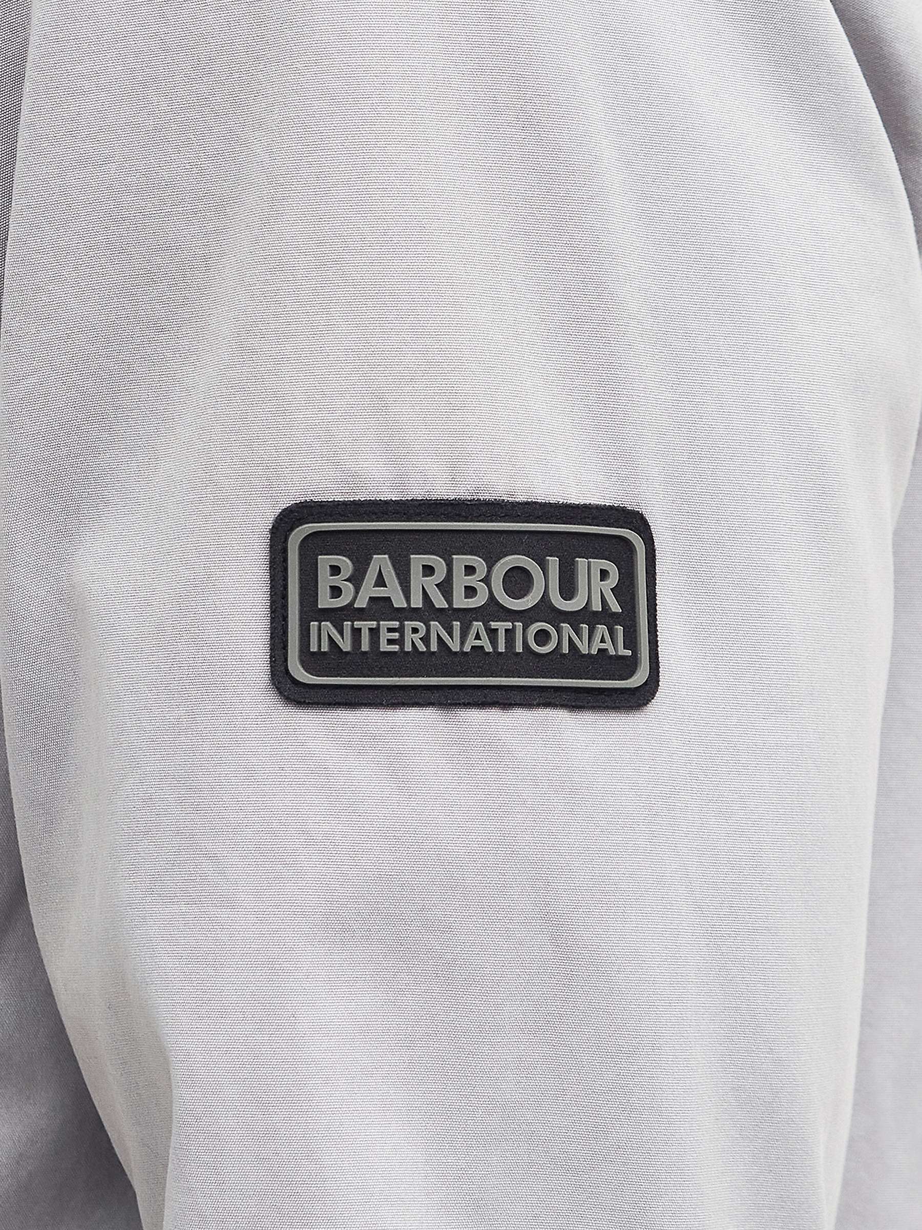 Buy Barbour International Gear Overshirt, Grey Online at johnlewis.com