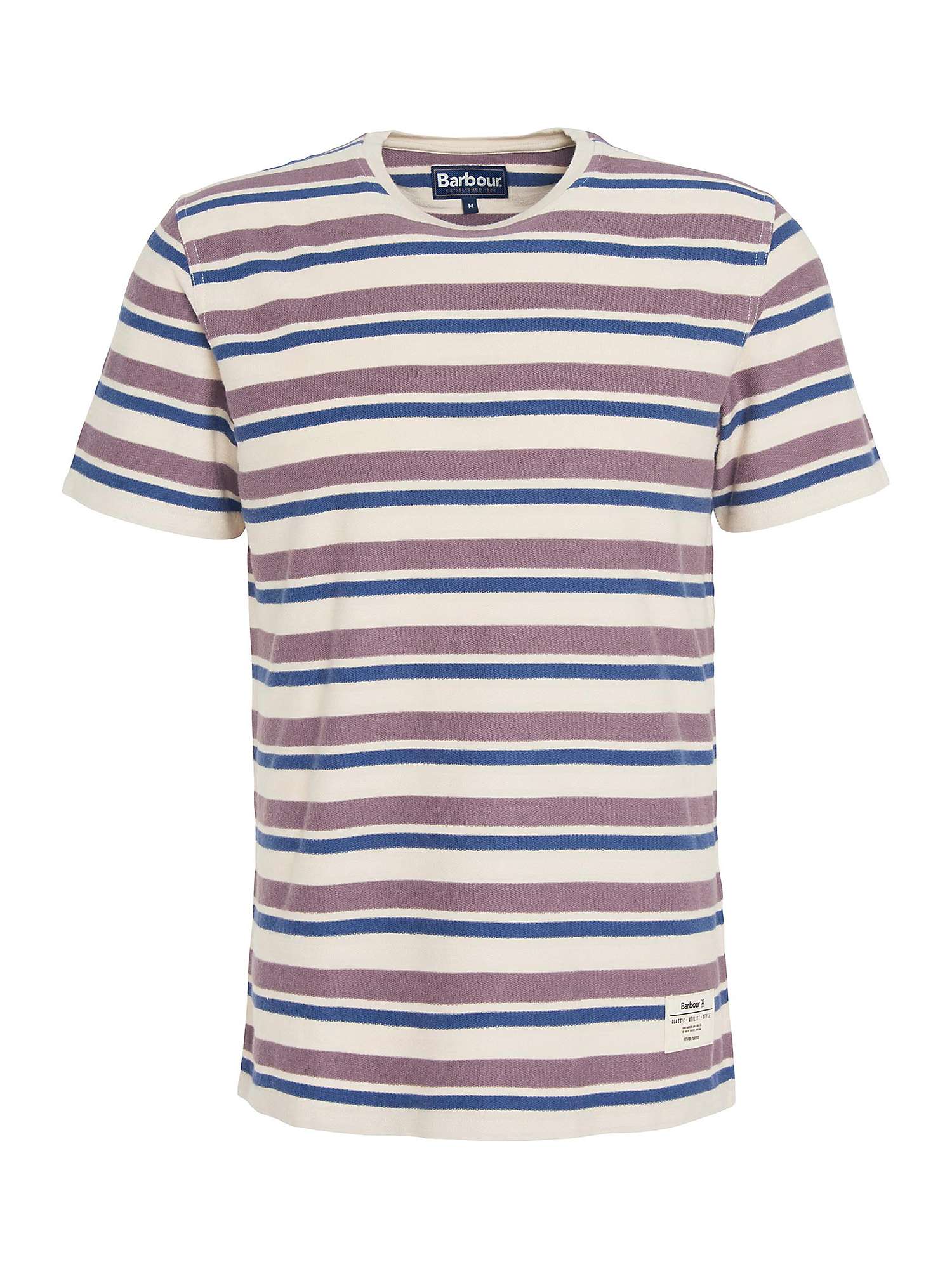 Buy Barbour Whitwell Stripe T-Shirt Online at johnlewis.com