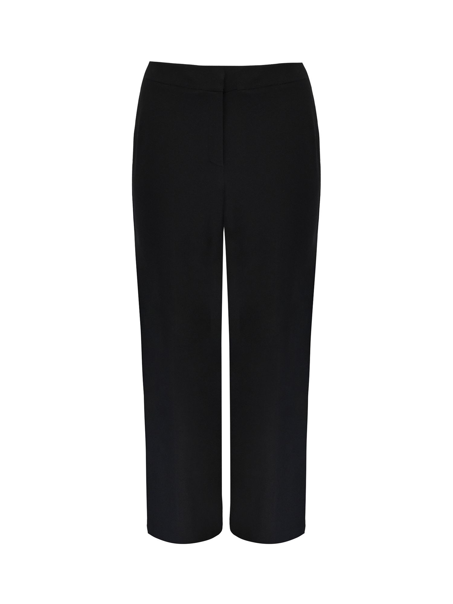 Live Unlimited Curve Tailored Button Detail Trousers, Black, 26