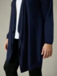 Live Unlimited Curve Waterfall Cardigan, Blue