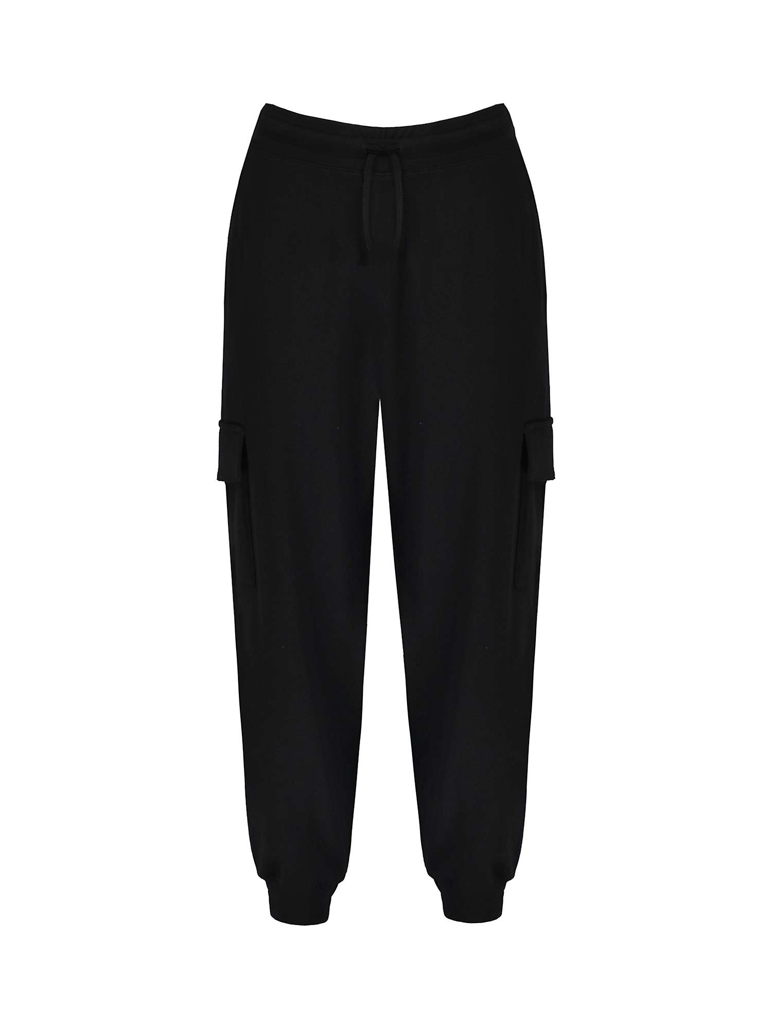 Buy Live Unlimited Curve Petite Jersey Cargo Trousers, Black Online at johnlewis.com