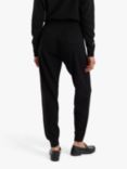 Chinti & Parker Wool and Cashmere Blend Star Track Joggers, Black