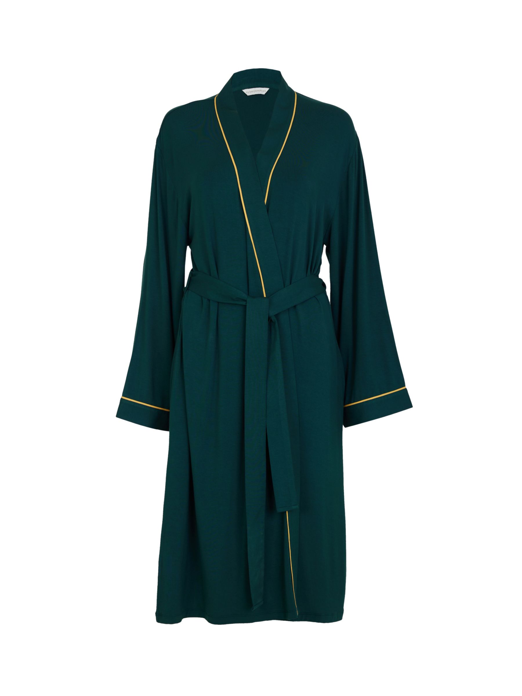 Cyberjammies Gabrielle Jersey Short Dressing Gown, Green, 28