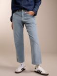 Baukjen Coleen Fine Organic Cotton Cord Trousers, Soft Blue