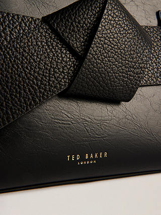 Ted Baker Jimisie Mini Knot Bow Top Handle Bag, Black