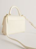 Ted Baker Baelli Bow Detail Mini Top Handle Leather Bag, Natural Cream