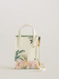 Ted Baker Meaidon Painted Meadow Nano Icon Bag, Cream/Multi