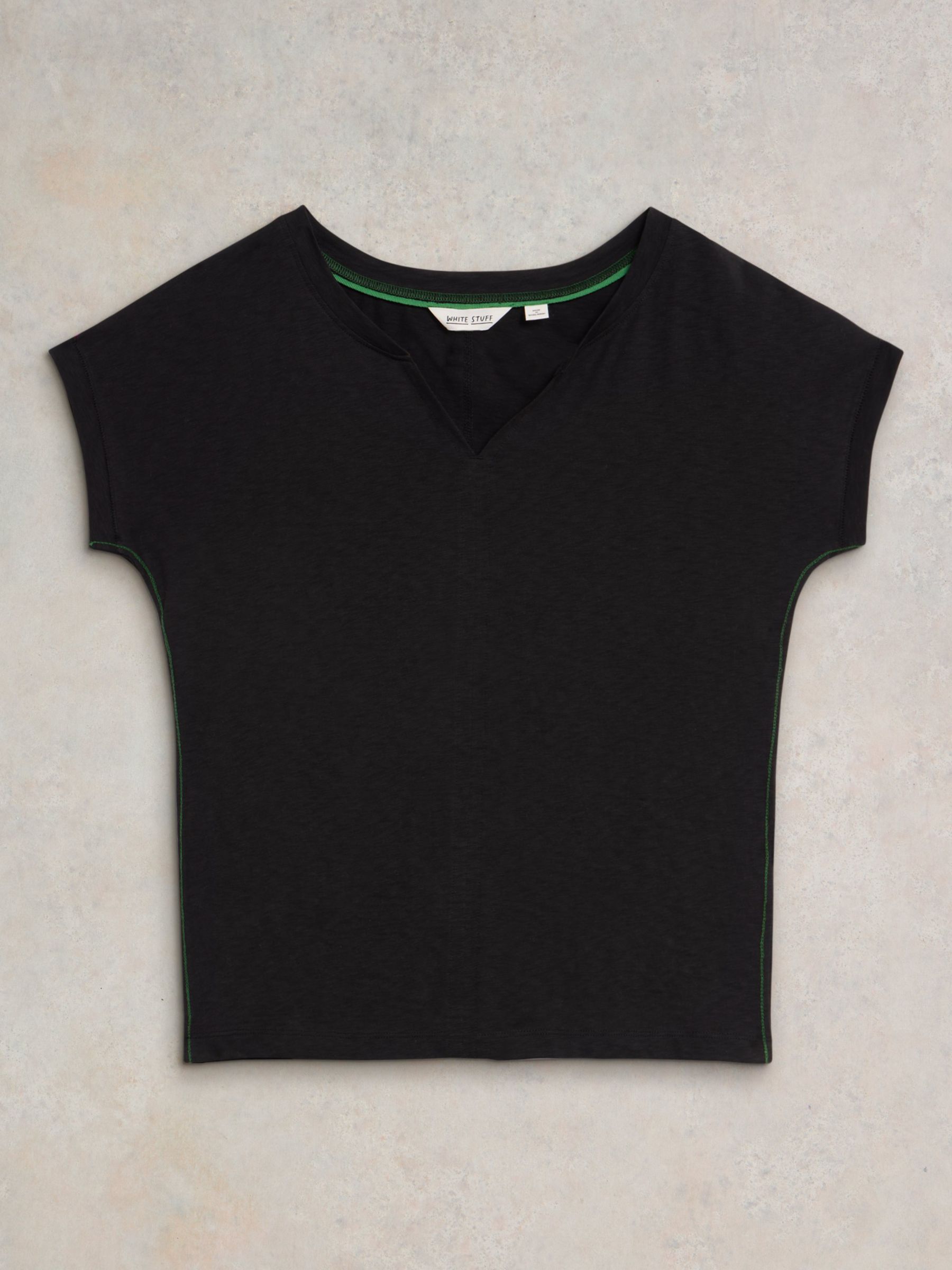 Buy Nelly Front Cross Sports Top - Black
