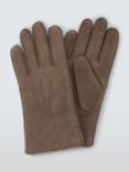 John Lewis Women's Sheepskin Gloves, Taupe