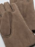 John Lewis Women's Sheepskin Gloves, Taupe