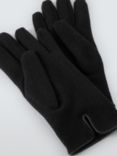 John Lewis Wool Mix Gloves, Black