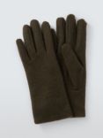 John Lewis Wool Mix Gloves, Green