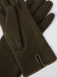 John Lewis Wool Mix Gloves, Green