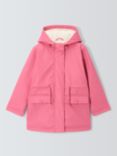 John Lewis Kids' PU Rain Mac, Pink