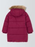 John Lewis Kids' Padded Longline Parka