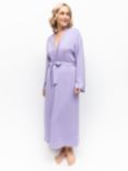 Cyberjammies Lorelei Jersey Long Dressing Gown, Lilac