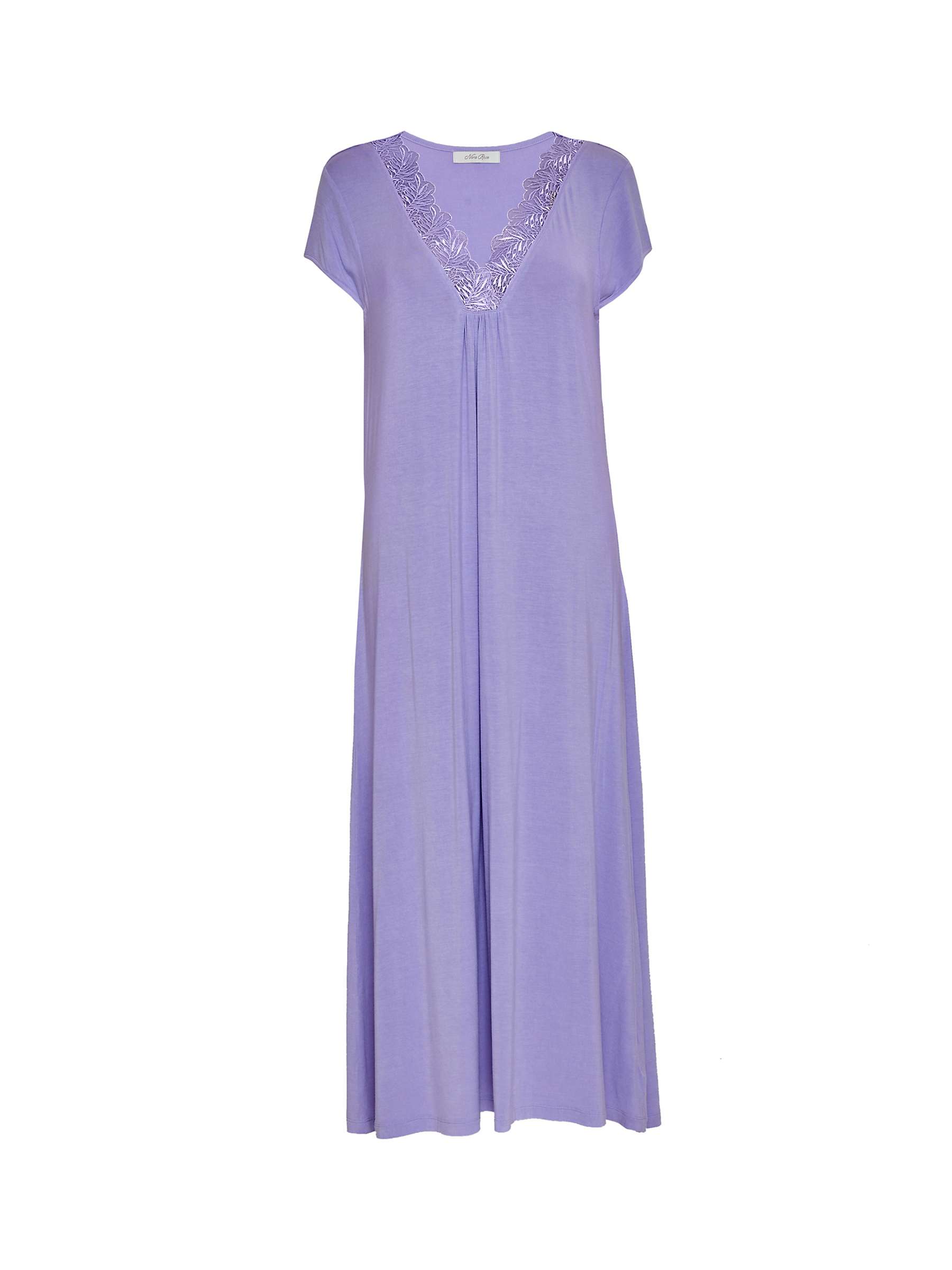 Buy Cyberjammies Lorelei Jersey Long Nightdress, Lilac Online at johnlewis.com