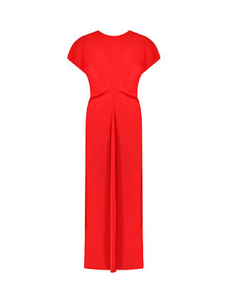 Ro&Zo Petite Harper Flutter Sleeve Midaxi Dress, Red