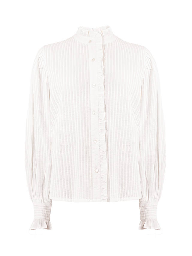 Ro&Zo Pintuck Blouse, White