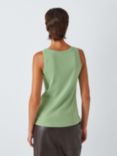 John Lewis Organic Cotton Jersey Tank Top, Green