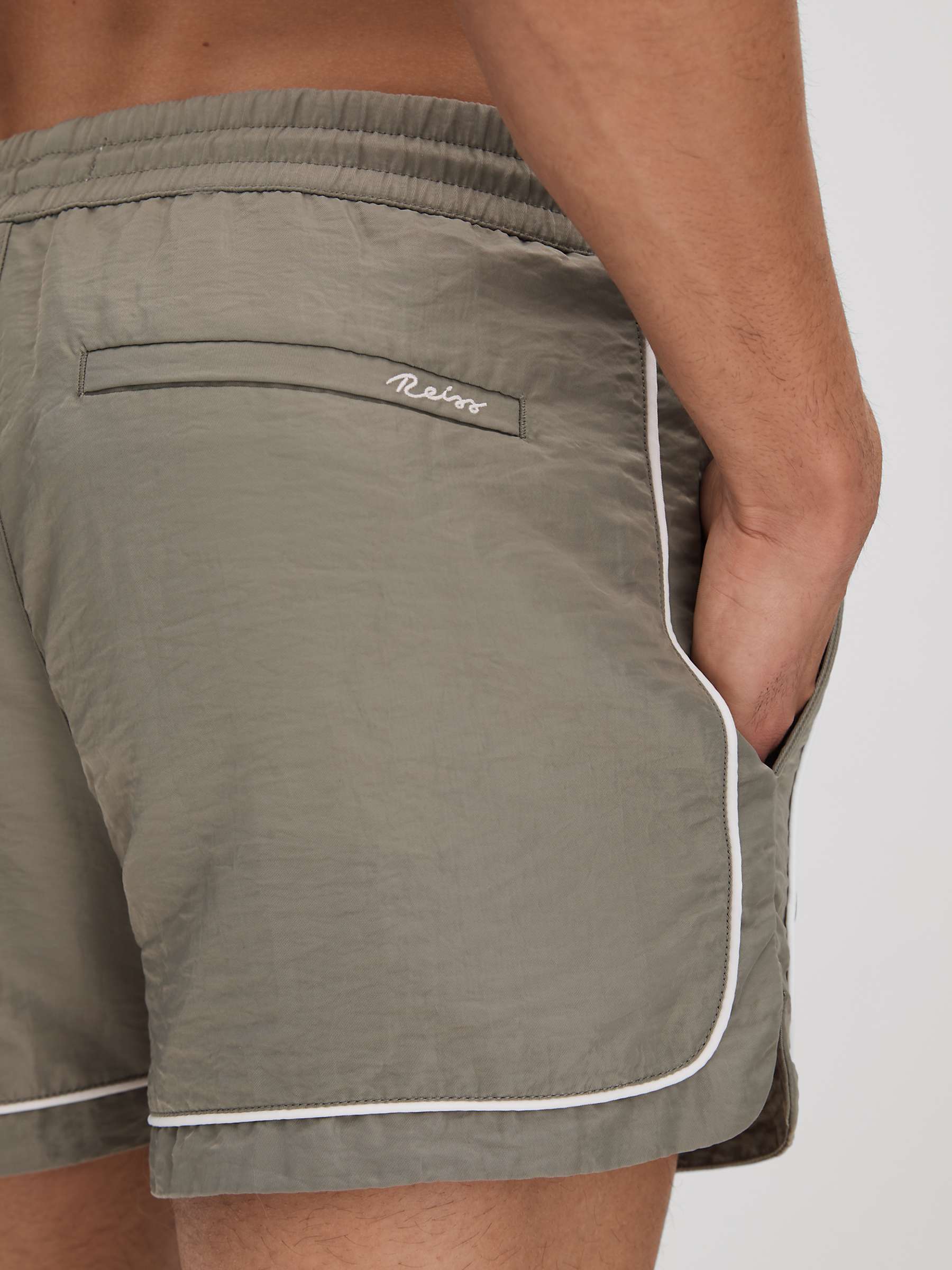 Buy Reiss Azure Drawstring Shorts, Pistachio Online at johnlewis.com