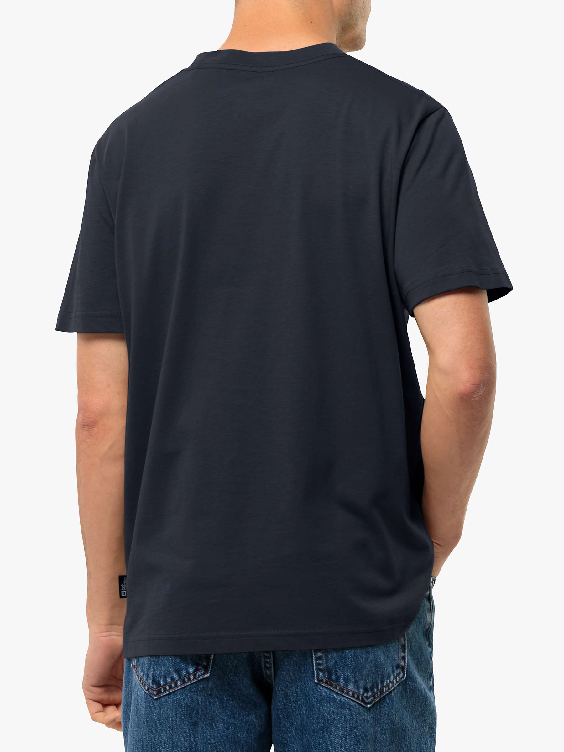 Buy Jack Wolfskin Tent T-Shirt, Night Blue Online at johnlewis.com