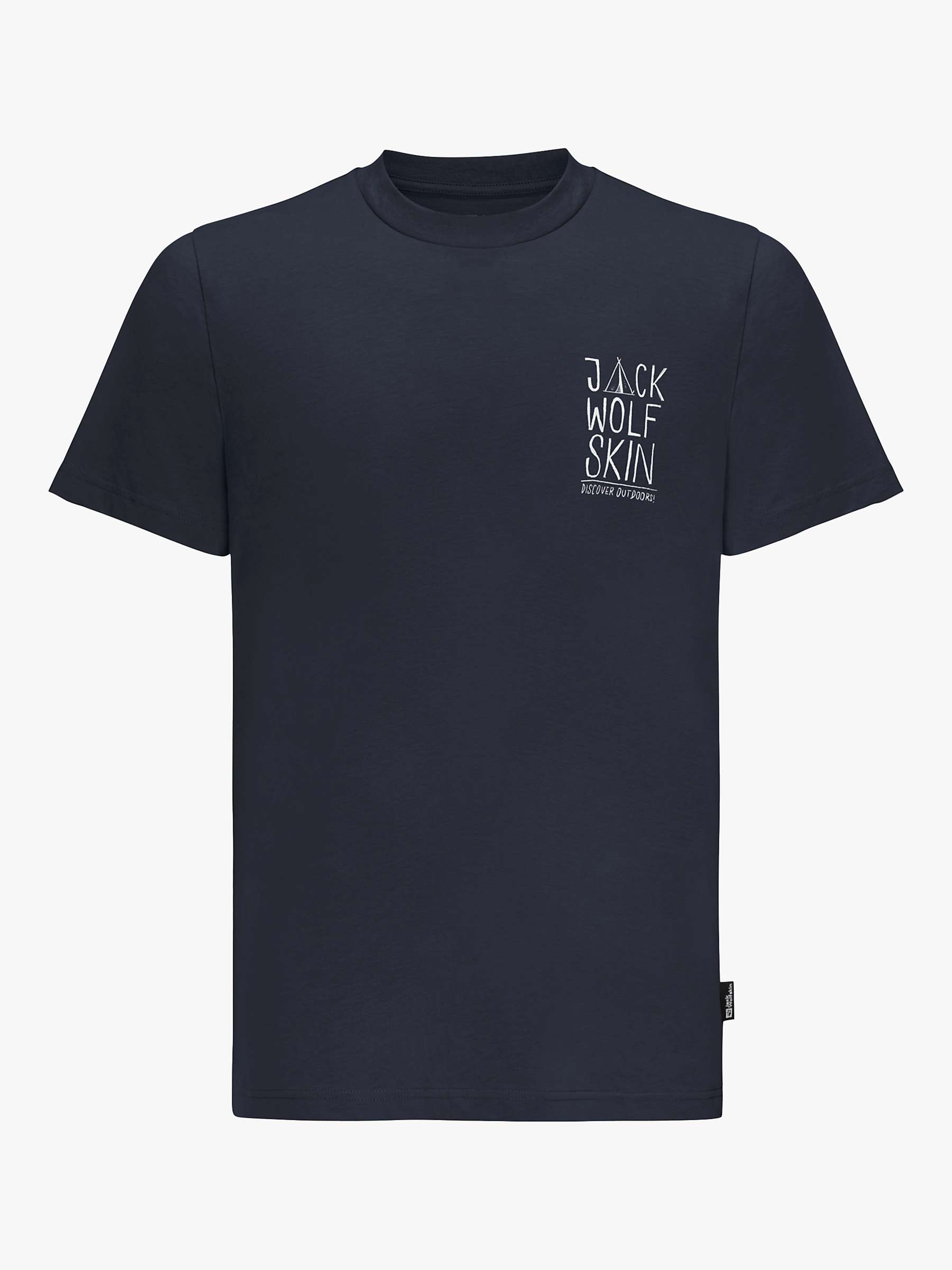 Buy Jack Wolfskin Tent T-Shirt, Night Blue Online at johnlewis.com