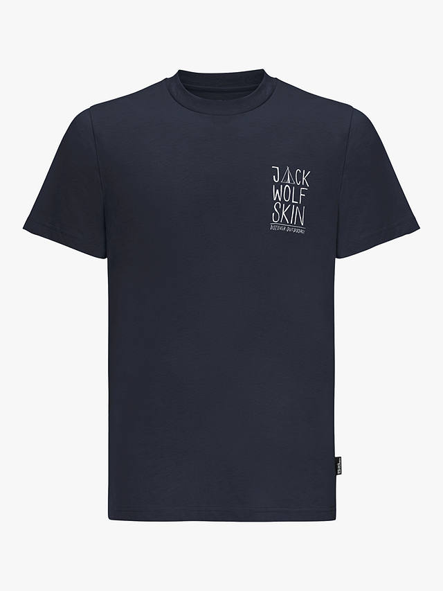 Jack Wolfskin Tent T-Shirt, Night Blue
