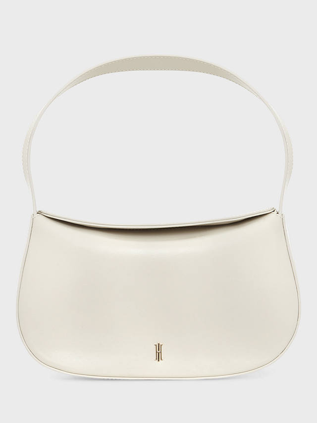 Hobbs Paris Leather Shoulder Bag, Ivory