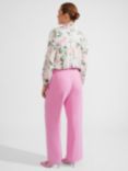 Hobbs Felicity Wide Leg Trousers, Carnation Pink