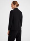 Hobbs Vanessa Crepe Blazer, Black