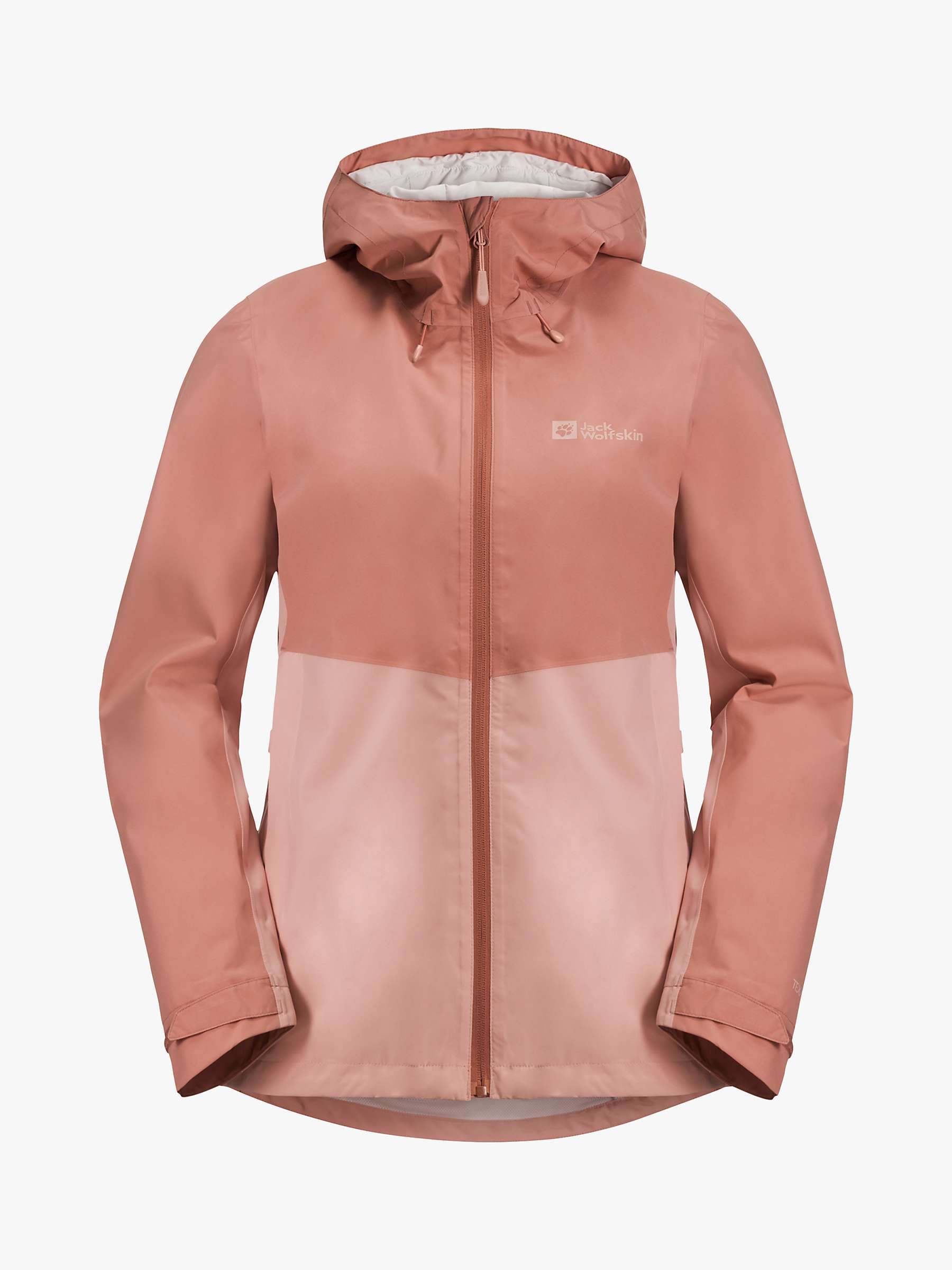 Buy Jack Wolfskin Weiltal 2 Layer Jacket, Pink Online at johnlewis.com