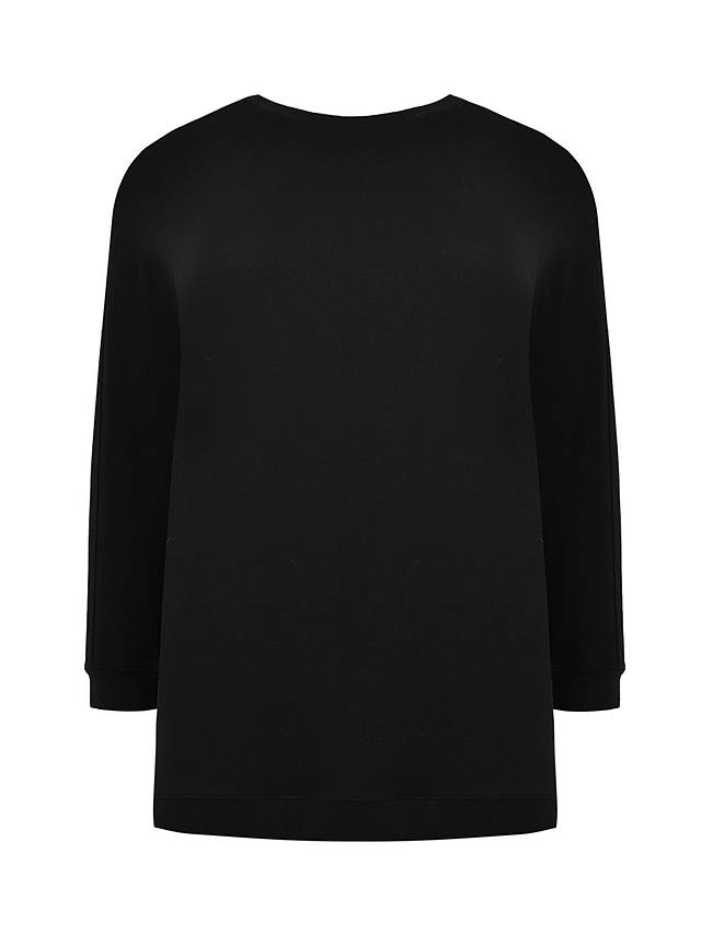 Live Unlimited Curve Seam Detail Sweatshirt, Black