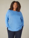 Live Unlimited Curve Relaxed Jersey Top, Blue