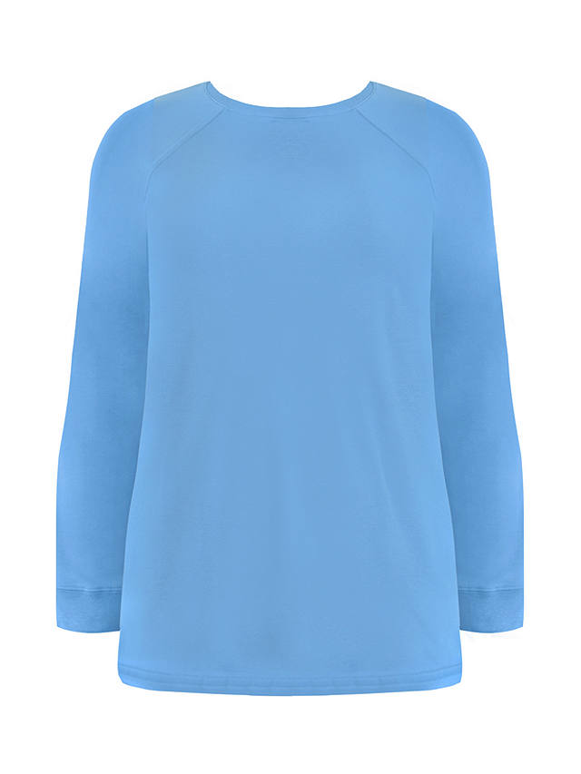 Live Unlimited Curve Relaxed Jersey Top, Blue
