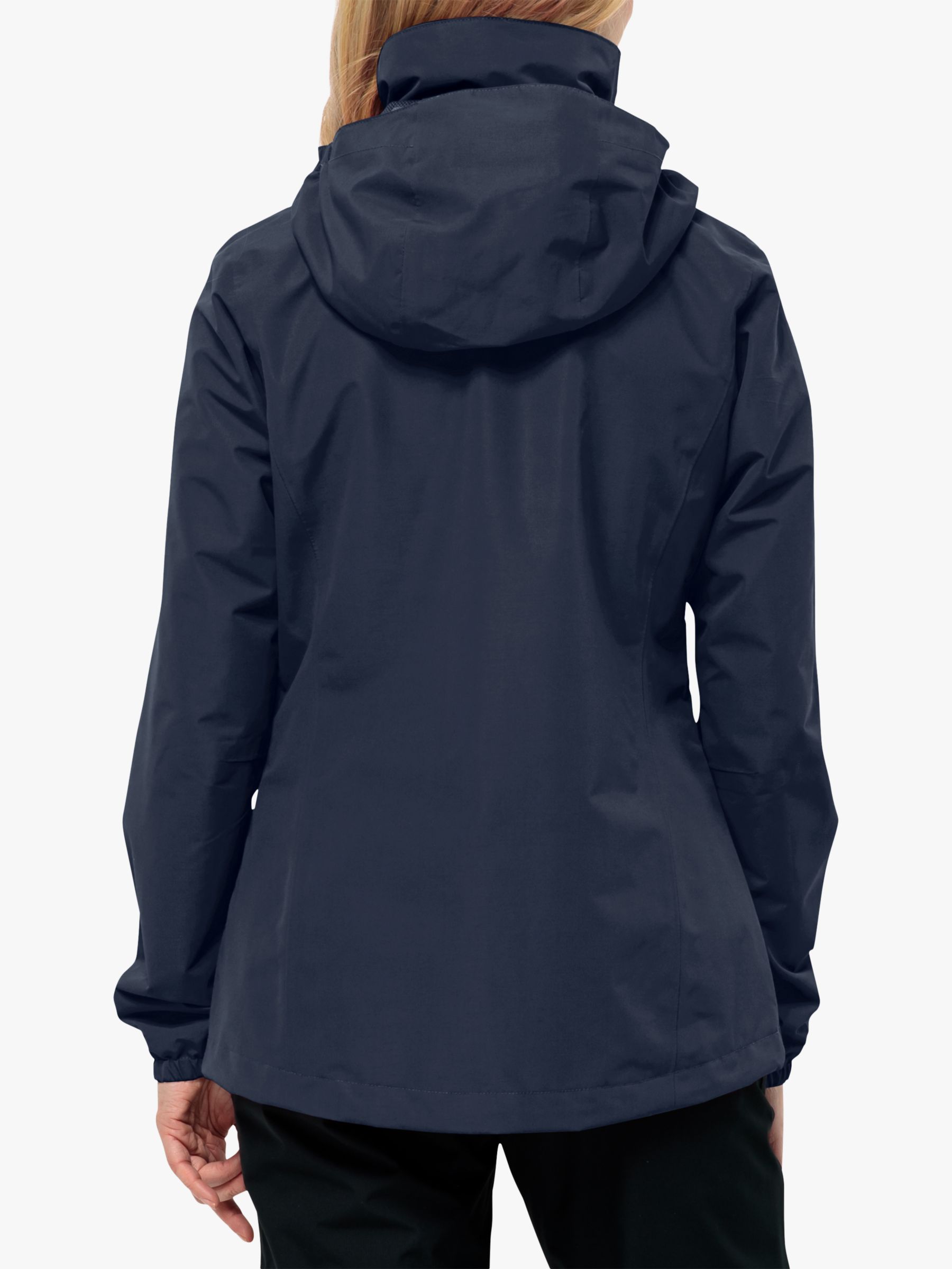 Buy Jack Wolfskin Stormy Point 2L Shell Jacket, Night Blue Online at johnlewis.com