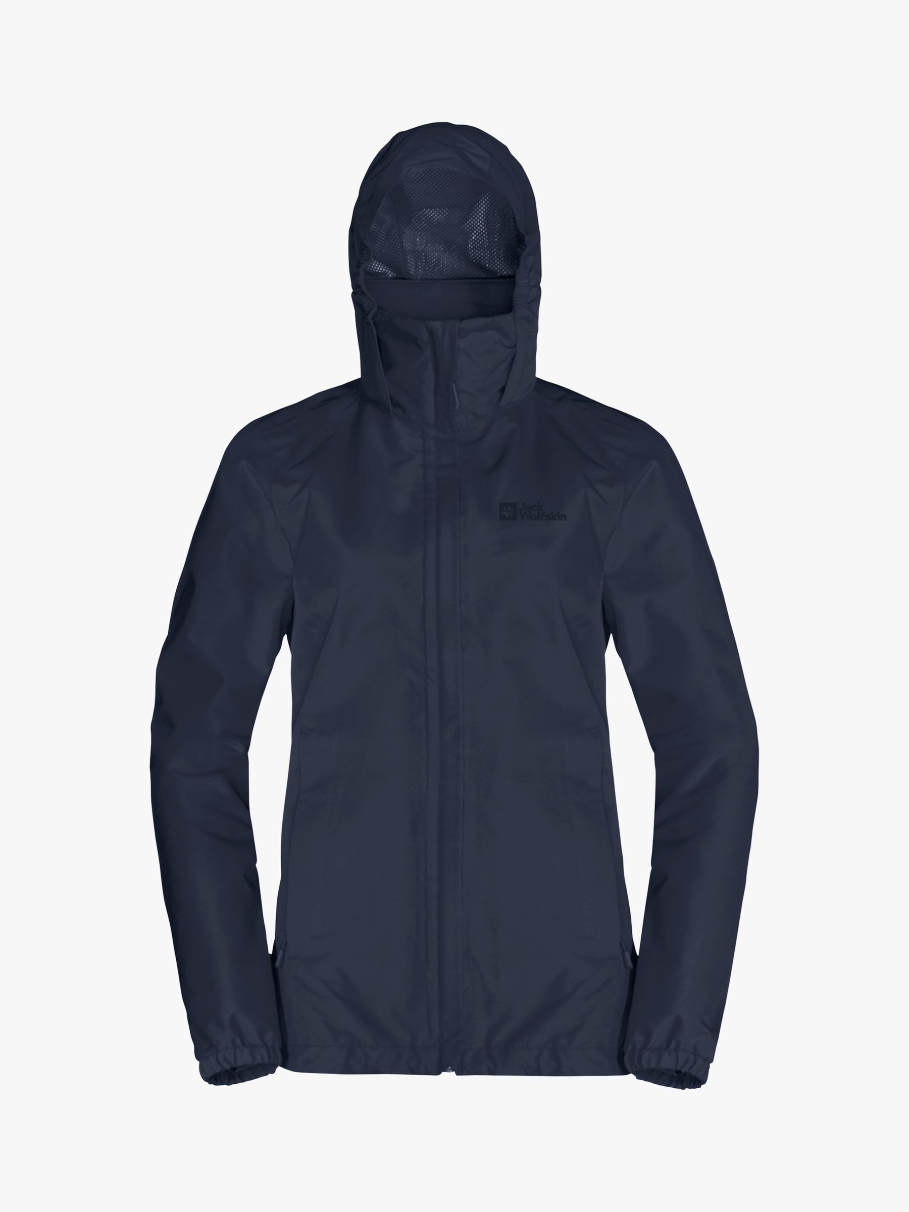 Buy Jack Wolfskin Stormy Point 2L Shell Jacket, Night Blue Online at johnlewis.com