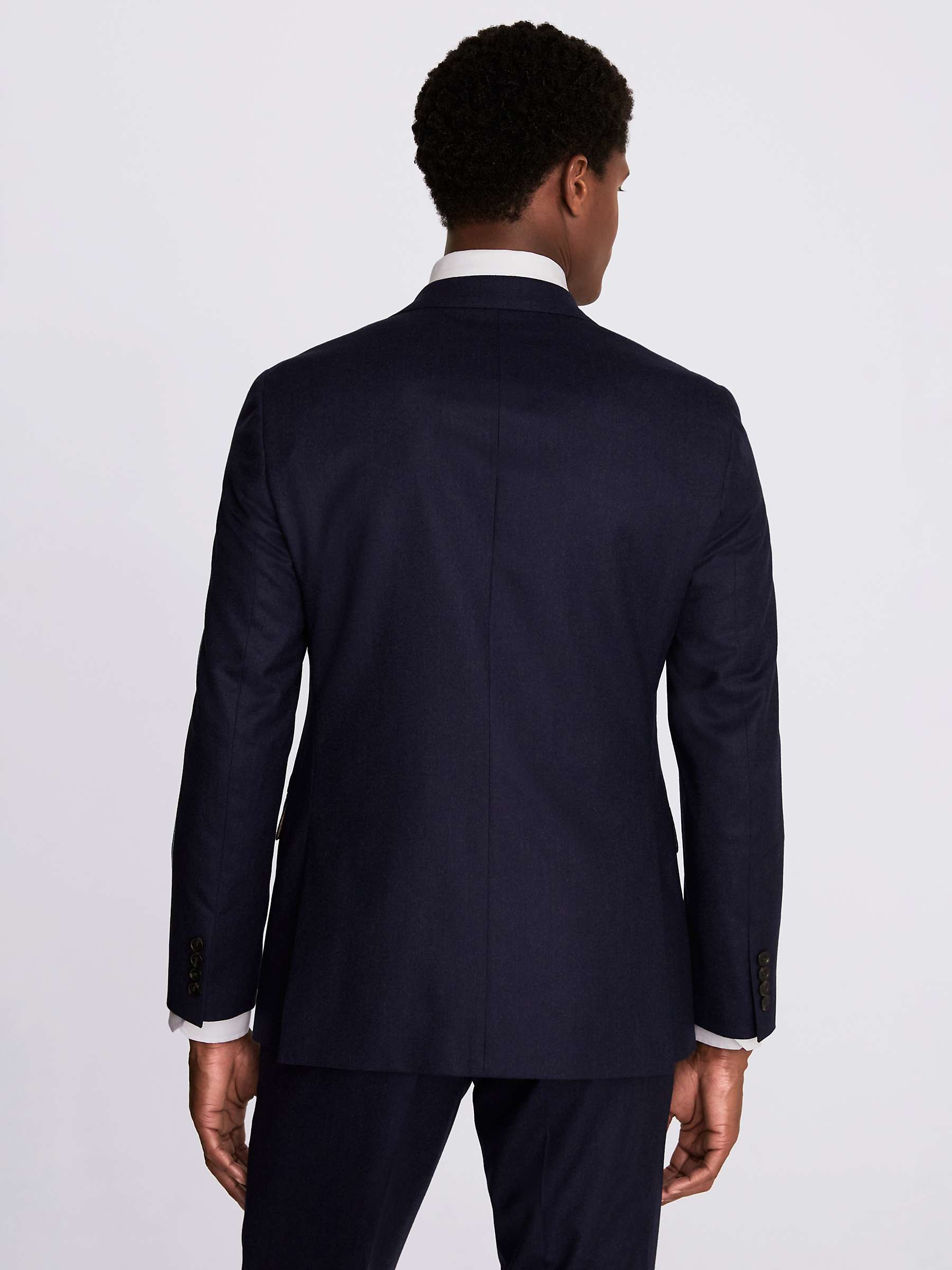 Buy Moss Italian Tailored Fit Jacket, Blue Online at johnlewis.com