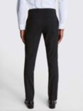 Moss Slim Fit Stretch Trousers, Charcoal