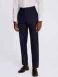 Moss Italian Tailored Fit Trousers, Blue