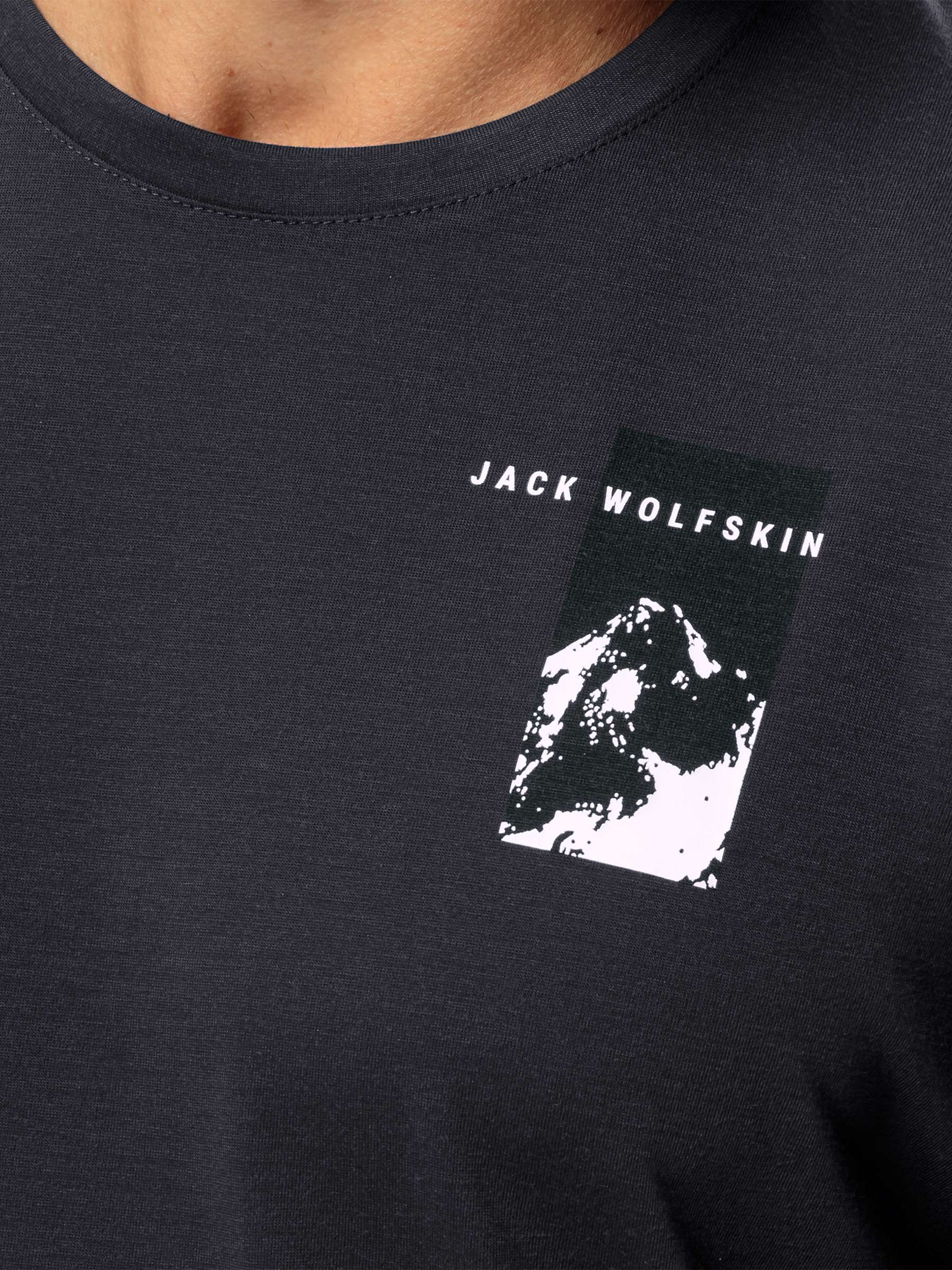 Buy Jack Wolfskin Vonnan T-Shirt, Phantom Online at johnlewis.com
