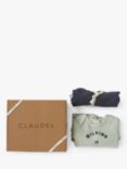 Claude & Co Baby Organic Cotton Milking It Bodysuit & Muslin Gift Set