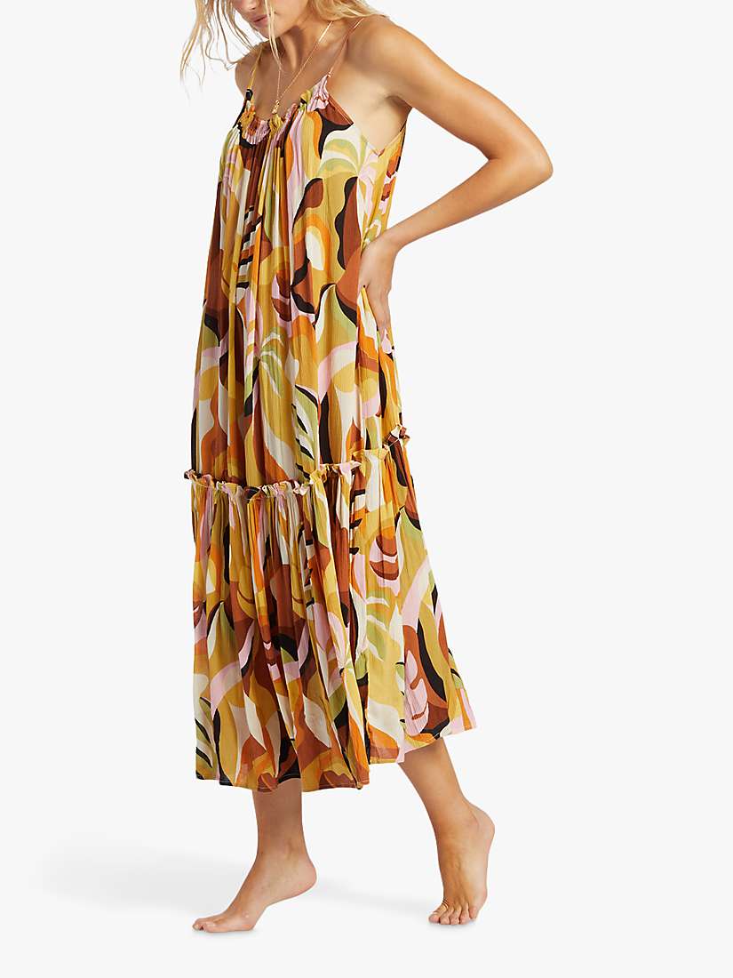 Buy Billabong Sunflower Midi Beach Dress, Multi Online at johnlewis.com