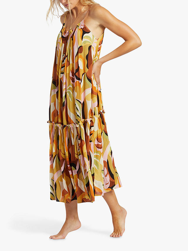 Billabong Sunflower Midi Beach Dress, Multi