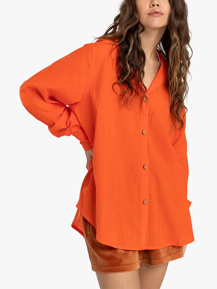 Buy Billabong Swell Beach Shirt, Coral Craze Online at johnlewis.com