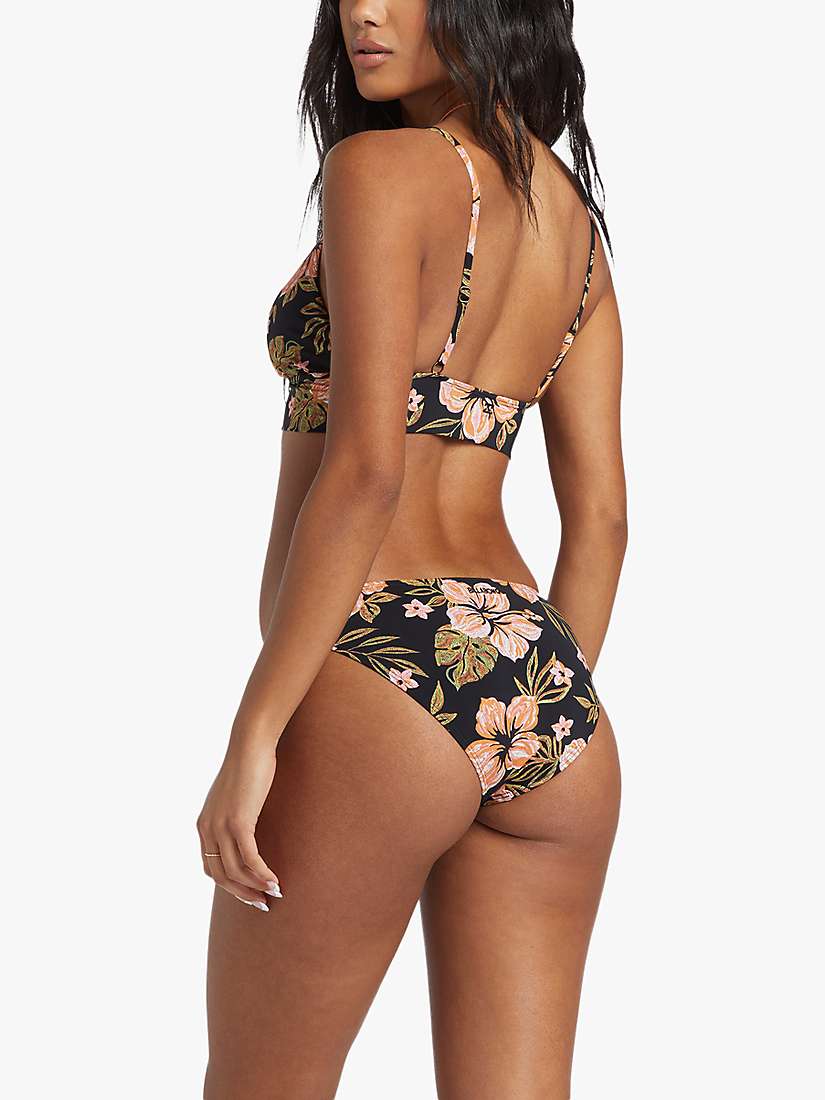 Buy Billabong Tropics Crop Bikini Top, Black Pebble Online at johnlewis.com