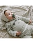 Claude & Co Baby Organic Cotton Milking It Bodysuit, Pistachio
